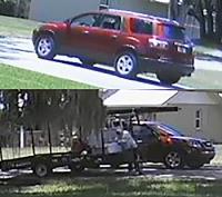 Suspect and vehicle