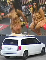 Suspicious woman