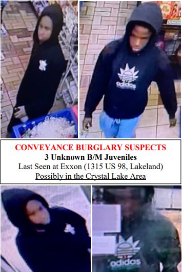 Oak Preserve car burglary suspects