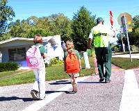 Crossing Guard Crossing the Street Crossing Guard Crossing the Street