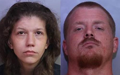 Katie and Jesse Butler mugshots