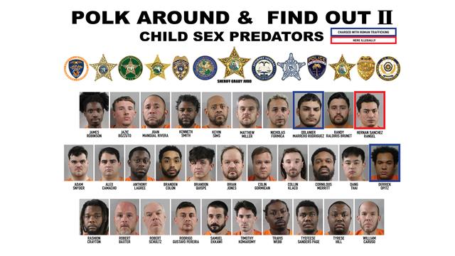 Polk around and find out II CHILD PREDATORS